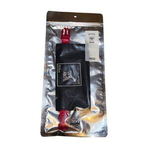 Herschel Supply Travel Dry Bag 12.5 x 8.25 in 2.5 Liters Navy Red NWT